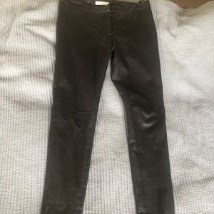 Prada leather pants